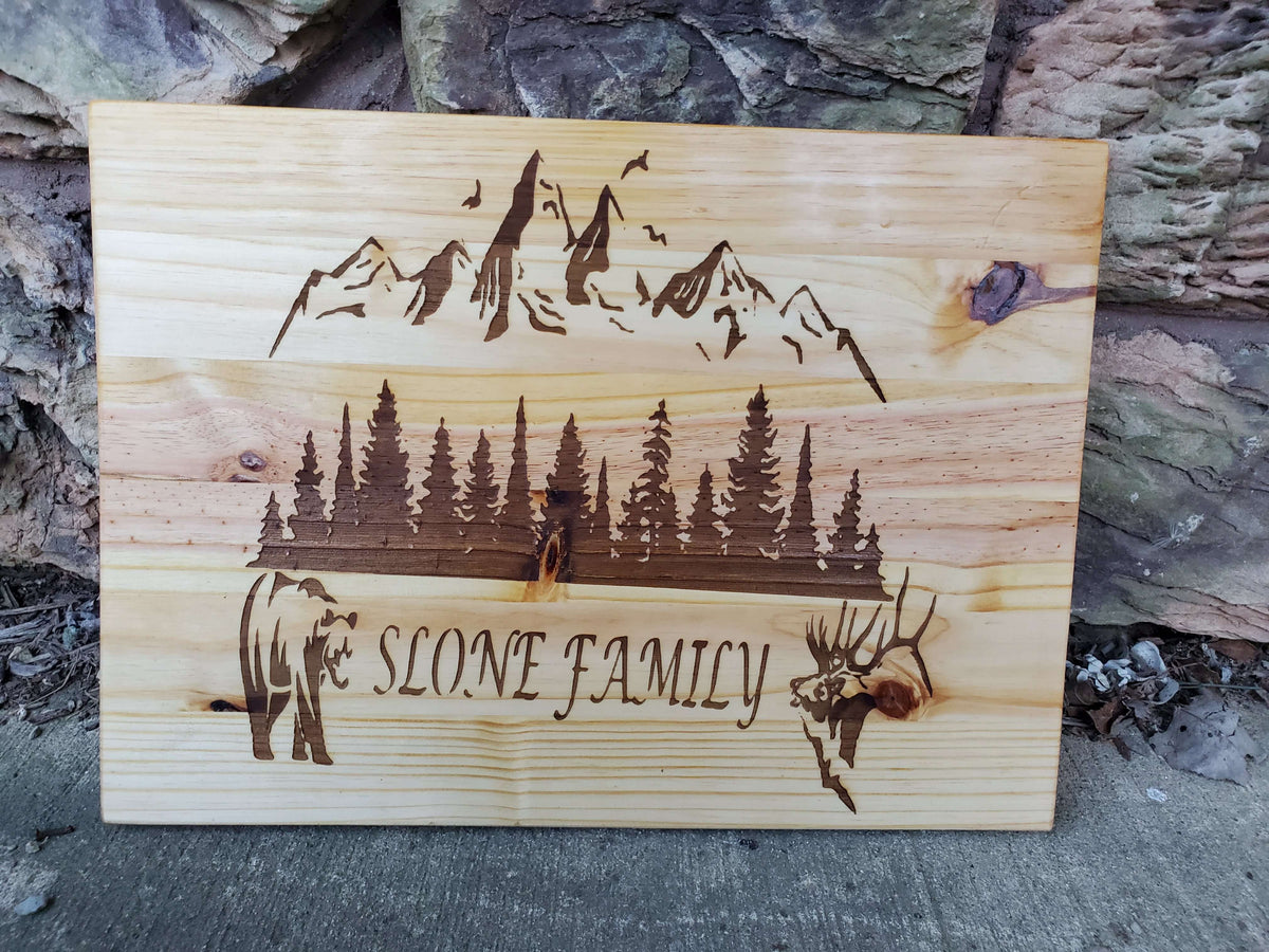 Personalized Design Wood Signs – Slone CNC